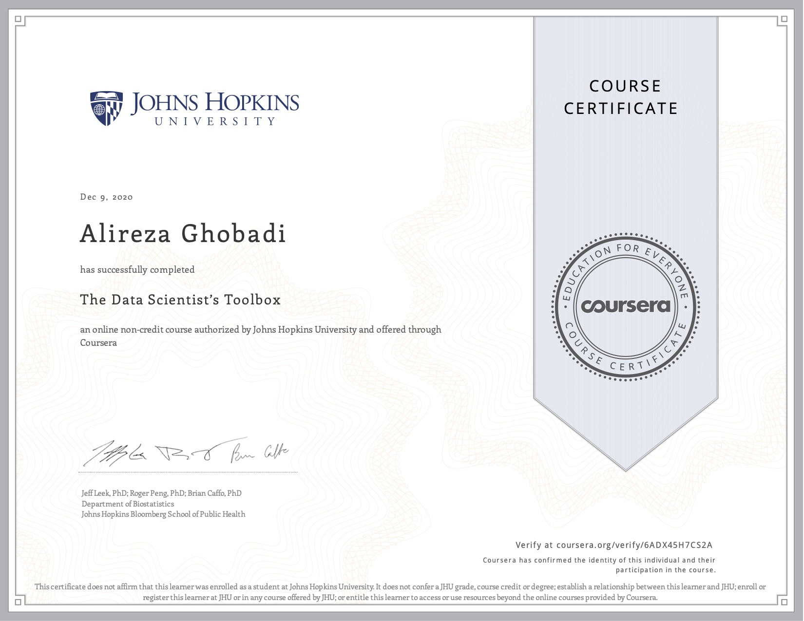 Coursera 6ADX45H7CS2A
