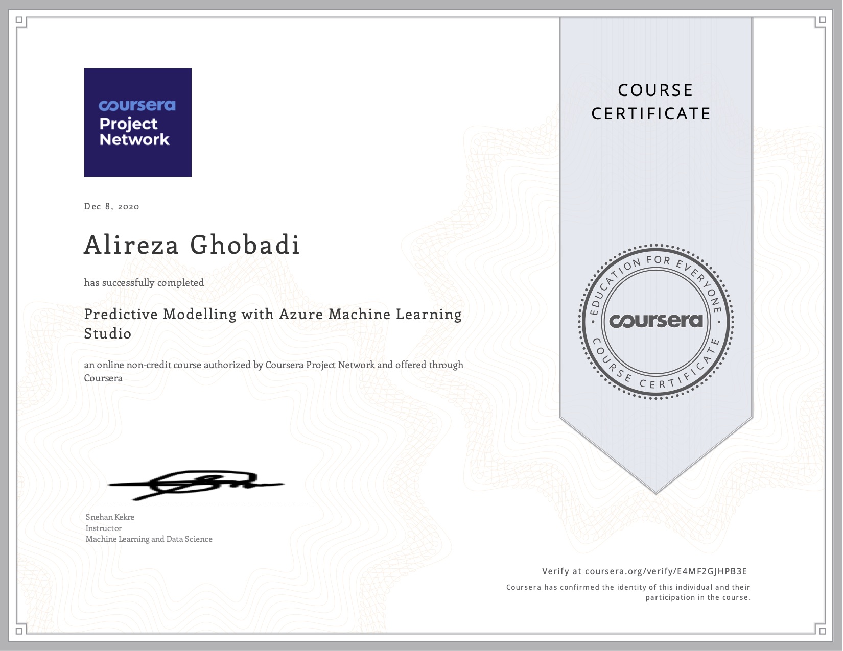Coursera E4MF2GJHPB3E