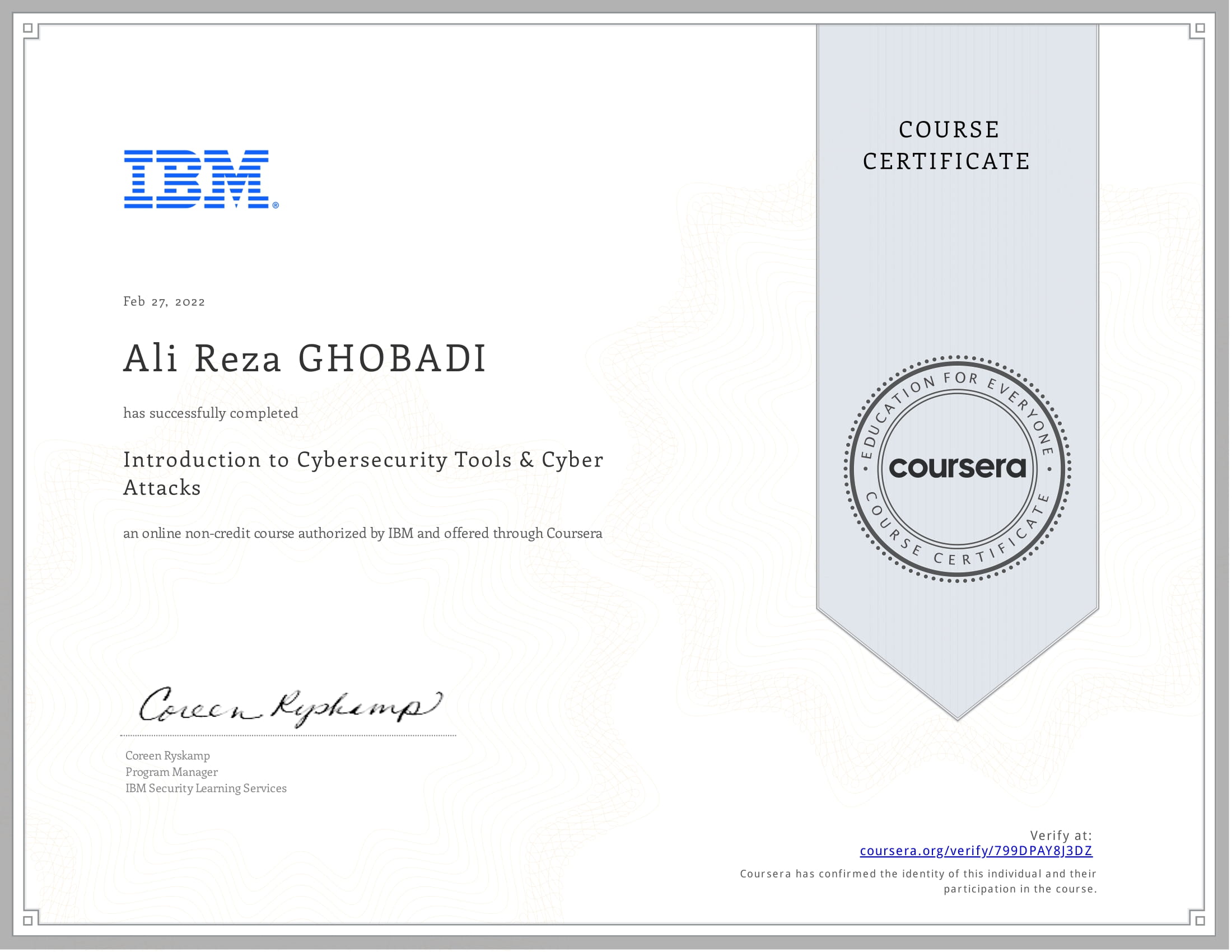 Coursera 799DPAY8J3DZ-1