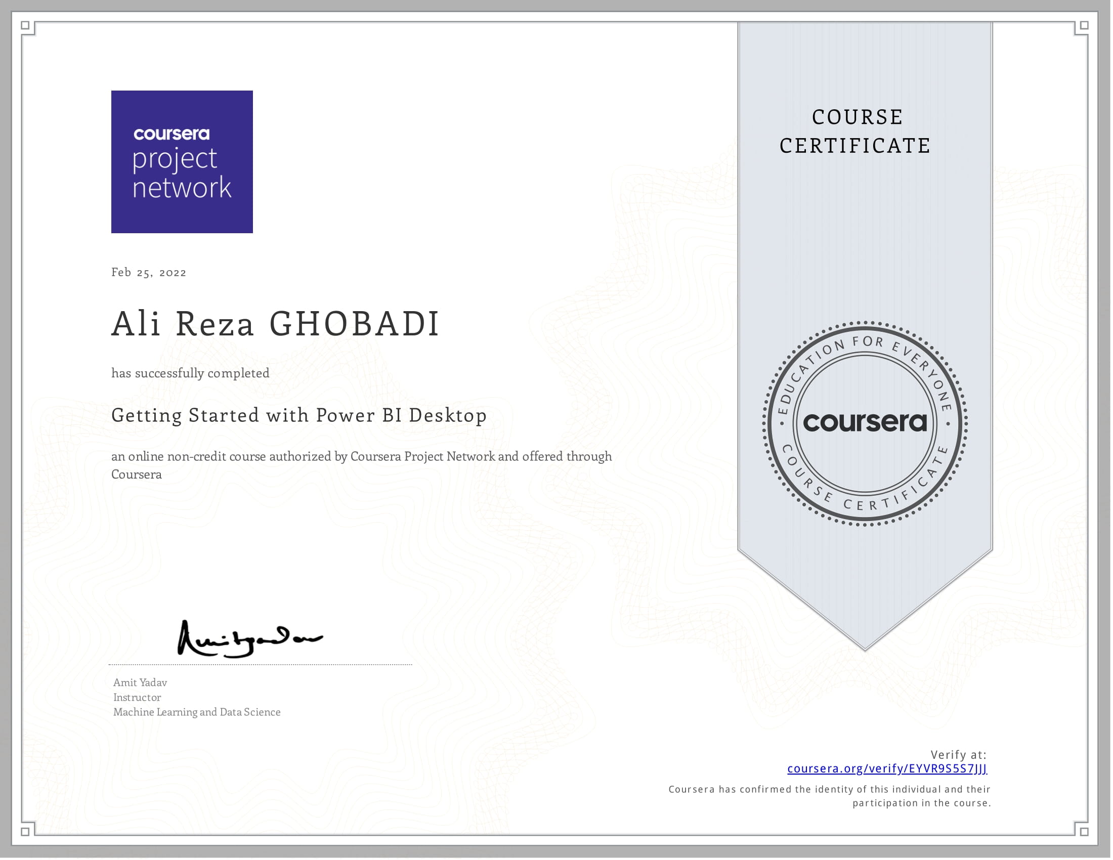 Coursera EYVR9S5S7JJJ-1